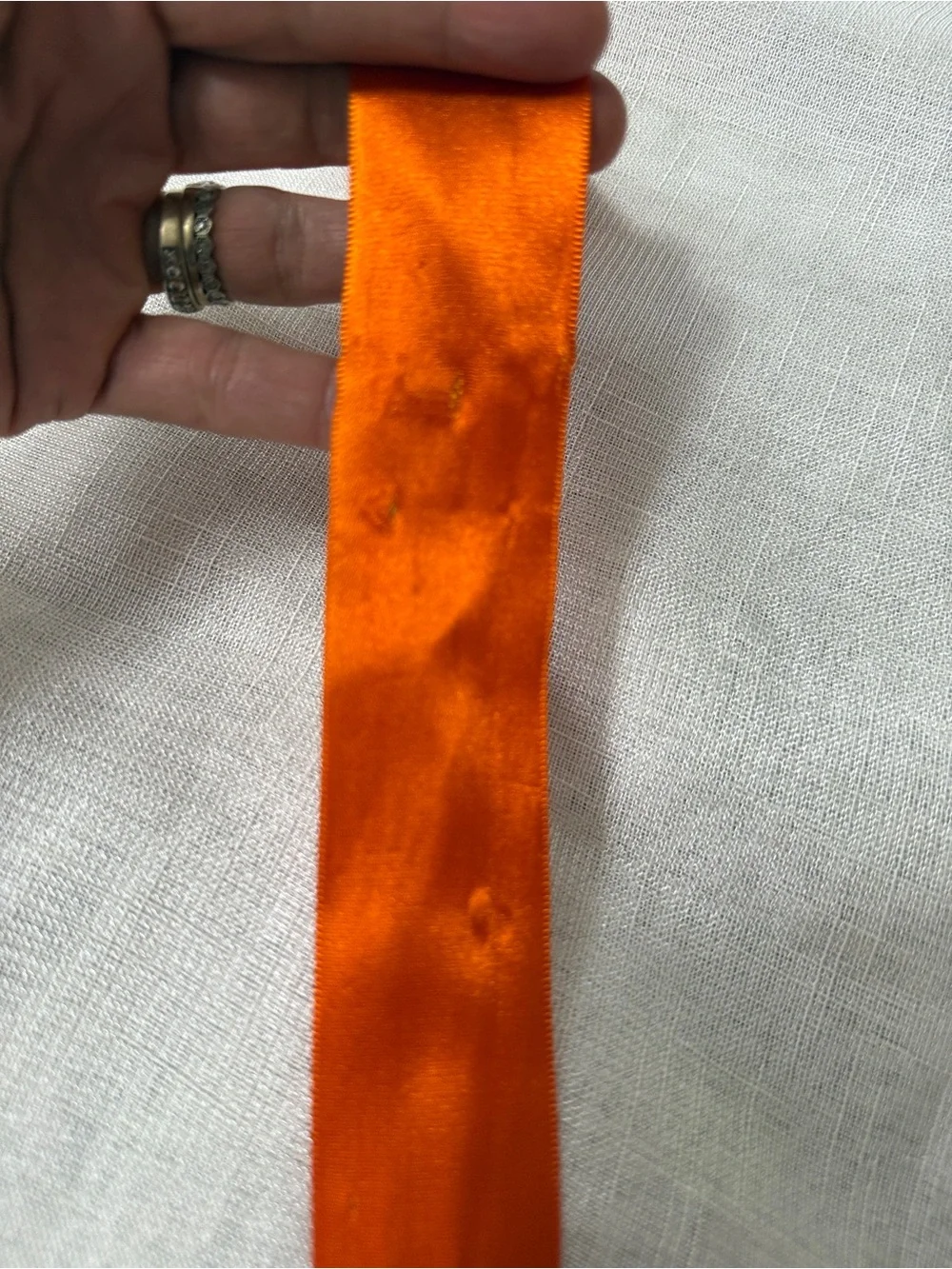 🎃 Costume Set - Witch Hat Headband, Orange Scarf & Orange Ribbon